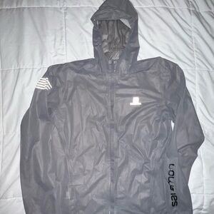 Salomon Gray Raincoat